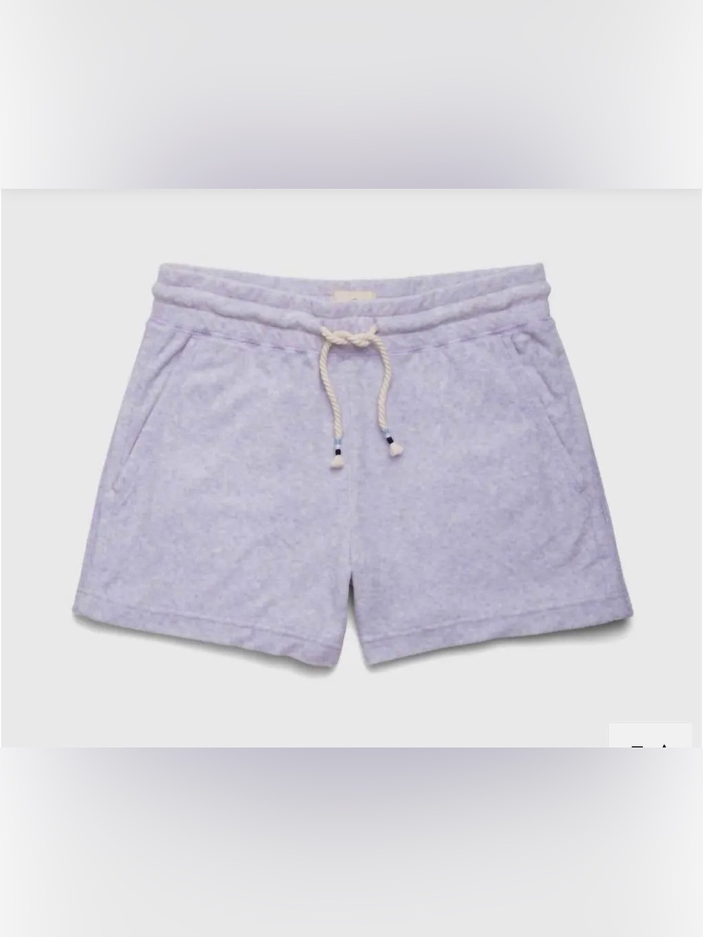 Surfside Supply Liz Terry Short In Lilac Heather, Sz M